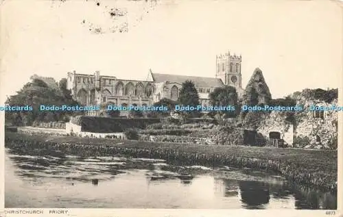 R207253 Christchurch Priory 6873 Photochrom 1933