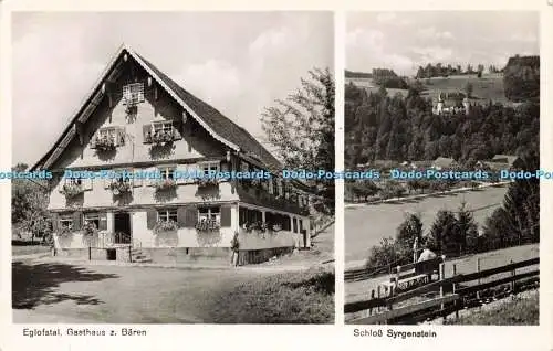 R209408 Eglofstal Gasthaus z Baren Schloss Syrgenstein Bulmer Wangen i Allg