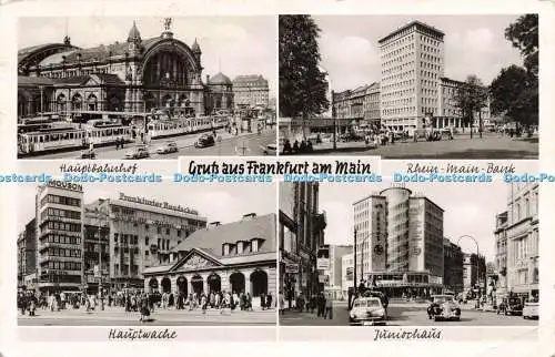 R207340 Gruss aus Frankfurt am Main Schoning Multi View