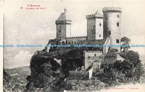 R210842 38 LAriege Chateau de Foix Labouche Fr