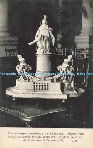 R207533 Manufacture Nationale de Sevres Ecritoire modele de Carrier Belleuse aya