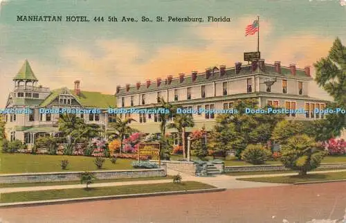 R212800 Manhattan Hotel 444 5th Ave So St Petersburg Florida Colourpicture Publi