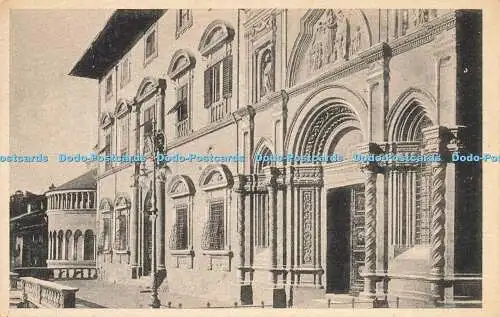 R210963 Arezzo Palazzo della Fraternita Ed ris A Rossi Mattei A R M A XX P Marza