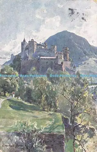 R207617 Gemälde Castle Mountains Eugen Richter E Harrison Compton Riffarth Nr 9