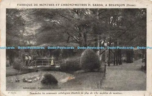 R209733 Fabrique de Montres et Chronometres H Sarda A Besancon Doubs Besancon Pr