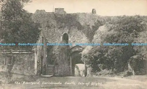 R206132 The Courtyard Carisbrooke Castle Isle of Wight T Piper