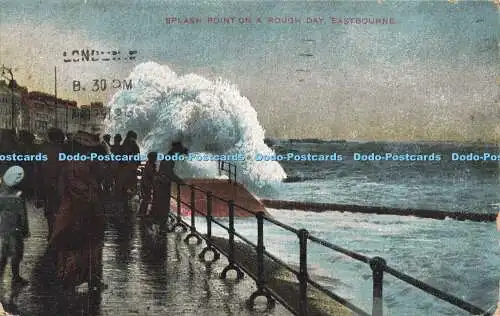 R206145 Splash Point on a Rough Day Eastbourne 1912
