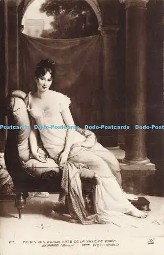 R207759 27 Palais des Beaux Arts de la Ville de Paris Gerard Baron Mme Recamier