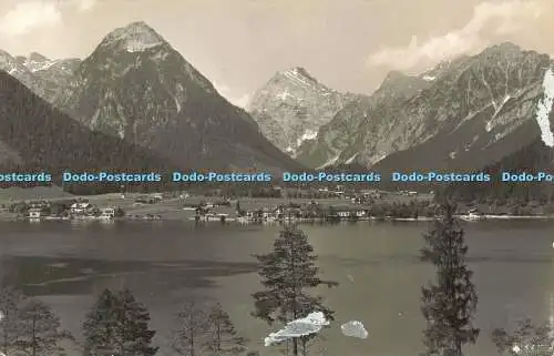 R209922 Pertisau Blick von der Achenseestraße Ernst Albrecht 1957