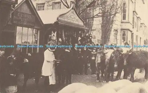 R214518 The Butcher 1897 mit freundlicher Genehmigung von Merioneth Record Office Tandem Publishing 1