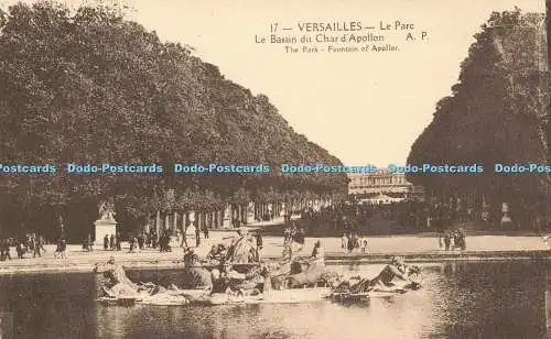 R210066 17 Versailles Le Parc Le Bassin du Char dApollon The Park Fountain of Ap