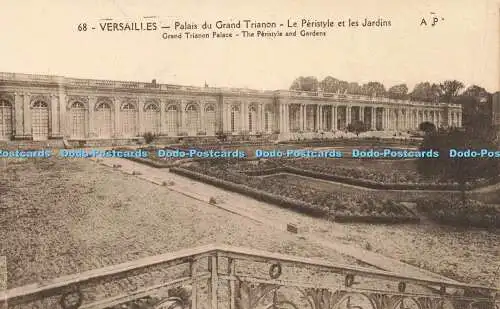 R210084 68 Versailles Palais du Grand Trianon Le Peristyle et les Jardins Grand