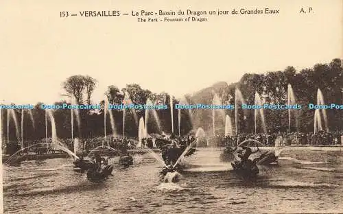 R210085 153 Versailles Le Parc Bassin du Dragon un jour de Grandes Eaux The Park