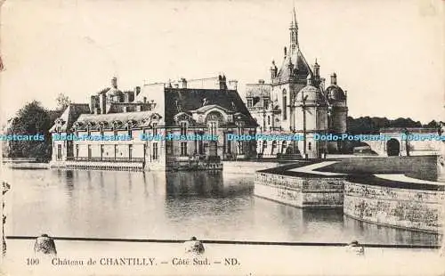 R213268 100 Chateau de Chantilly Cote Sud ND Levy et Neurdein Reunis 1932