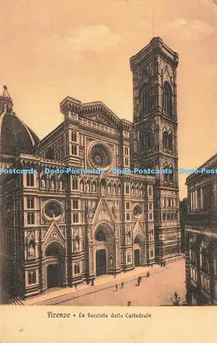 R211386 Firenze La Facciata della Cattedrale