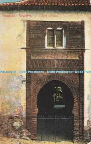 R211399 Granada Alhambra Puerta del Vino Knackstedt and Nather Serie 486 No 65