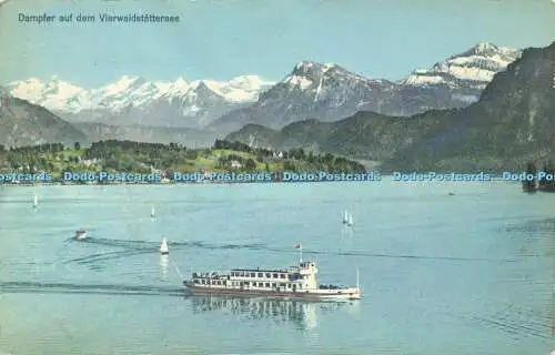 R213329 Dämpfer auf dem Vierwaldstattersee Th Rietsch 537