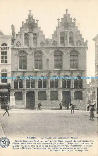 R208095 Ypres La Halle aux Viandes et Musee E Desaix La Belgique Historique