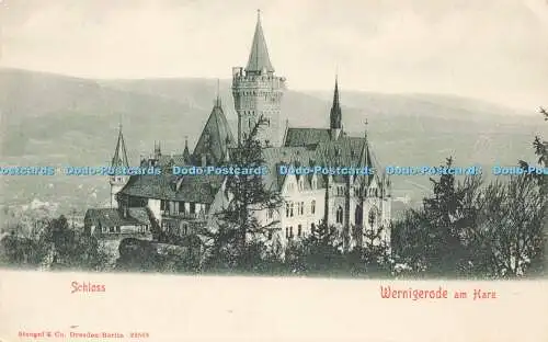 R213376 Schloss Wernigerode am Harz Stengel 22568 Es grune die Tanne es wachte d