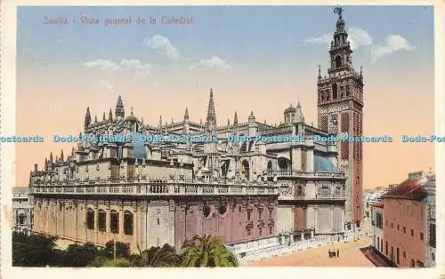 R210337 Sevilla Vista general de la Catedral Coleccion M Chaparteguy