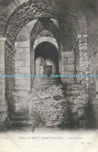 R208321 35 Abbaye du Mont Saint Michel Les Cachots ND Phot