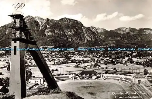 R213642 Garmisch Partenkirchen Olympia Skistadion Karwendel 1960