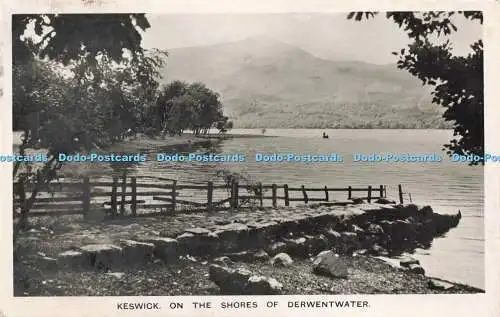 R210515 Keswick On the Shores of Derwentwater Aero Pictorial No 6636