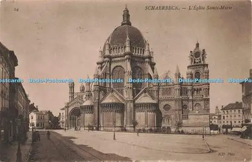 R213727 24 Schaerbeck LEglise Sainte Marie ND Foto 1909