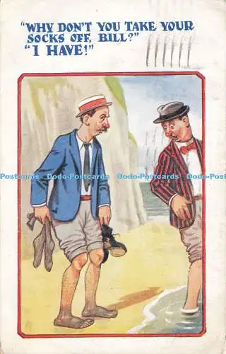 R208486 Warum ziehst du nicht deine Socken aus Bill I have H B No 3038 1929
