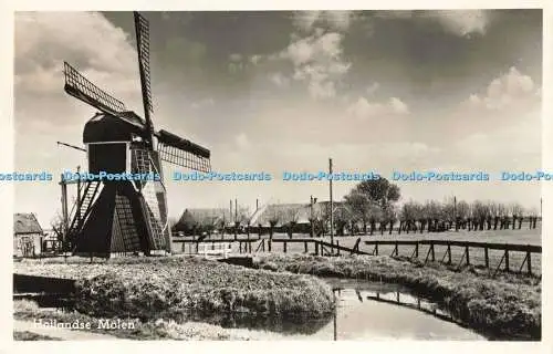 R213761 Hollandse Molen Van Leer J G v Agtmaal