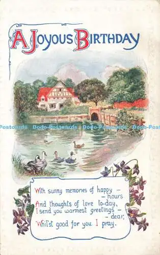 R211967 Ein fröhlicher Geburtstag mit sonnigen Erinnerungen an glückliche Stunden und Gedanken der Liebe