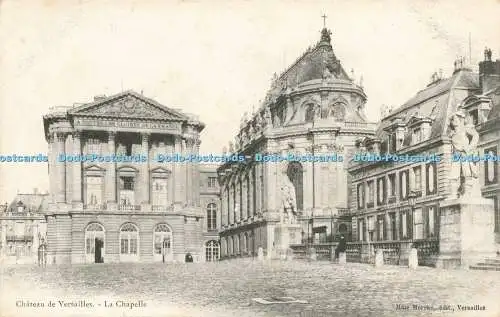 R208598 Chateau de Versailles La Chapelle Mme Moreau