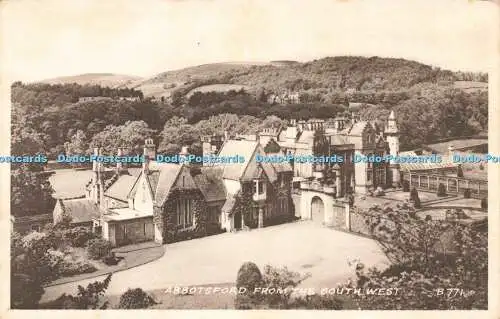R213979 Abbotsford aus dem Südwesten B 771 Sepiatype Valentines