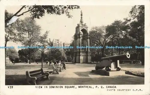 R215366 V39 Ansicht im Dominion Square Montreal P Q Canada Courtesy C P R Valentine