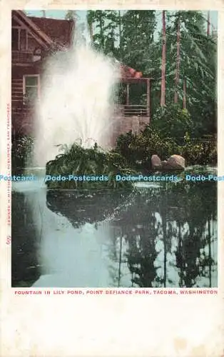 R215608 Brunnen im Lily Pond Point Defiance Park Tacoma Washington Edward H Mit
