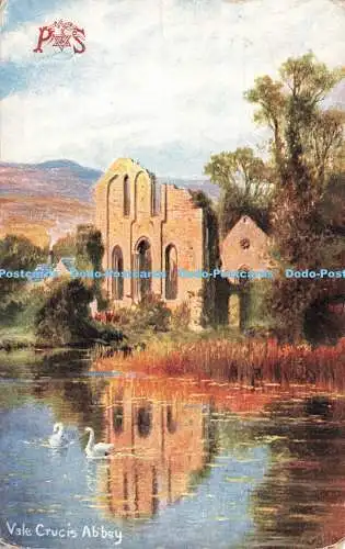 R215630 Vale Crucis Abbey S Hildesheimer Welsh Series No 5351 1910