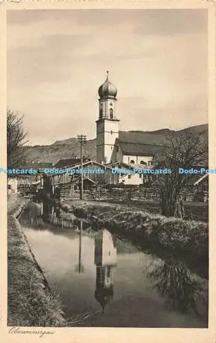 R212412 Oberammergau Am Mühlbach Nr X 2036 Bodenseeverlag Ravensburg