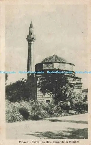 R215726 Valona Chiesa Bisantina convertita in Moschea STA 35009 Censura Terni