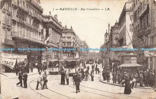 R214362 7 Marseille Rue Cannebiere I P Guiraud Imprimerie Provengale Marseille