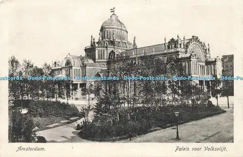 R214393 Amsterdam Paleis voor Volksvlijt Uitgave J Schlitten