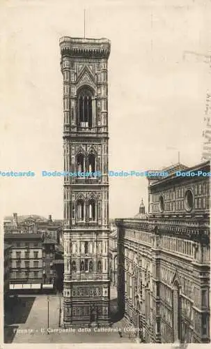 R215799 Firenze Il Campanile della Cattedrale Giotto STA 56 1927