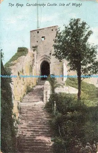 R215882 The Keep Carisbrooke Castle Isle of Wight Tuck Art Series 795 1904