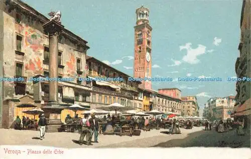 R212668 Verona Piazza delle Erbe Officine Franchini