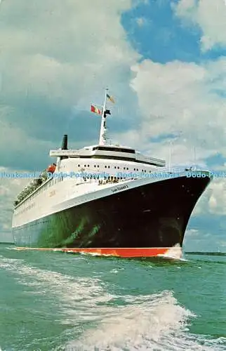 R216183 Cunard Queen Elizabeth 2 Cunard Line Dixon 1971