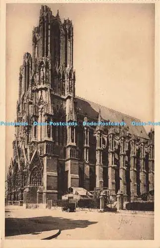 R216418 3 La Douce France Reims Marne La Cathedrale Fassade Sud Ouest Yvon