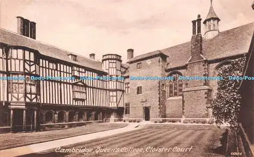 R217856 Cambridge Queens College Cloister Court Friths No 66880