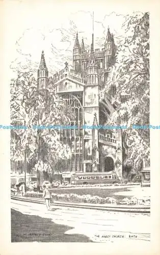 R216469 W Jeffrey Cook The Abbey Church Bath Salmon