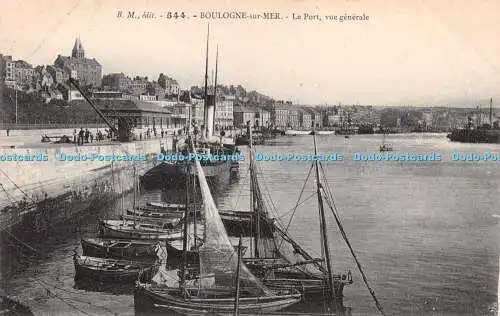 R219664 B M edit 544 Boulogne sur Mer Le Port vue generale