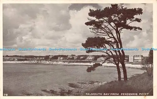 R218218 Falmouth Bay von Pendennis Point Freundlichste Erinnerungen