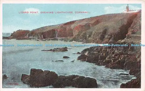 R219686 Lizard Point Shewing Lighthouse Cornwall G D und D L